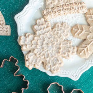 Maple Sugar Cookies with Maple Buttercream.