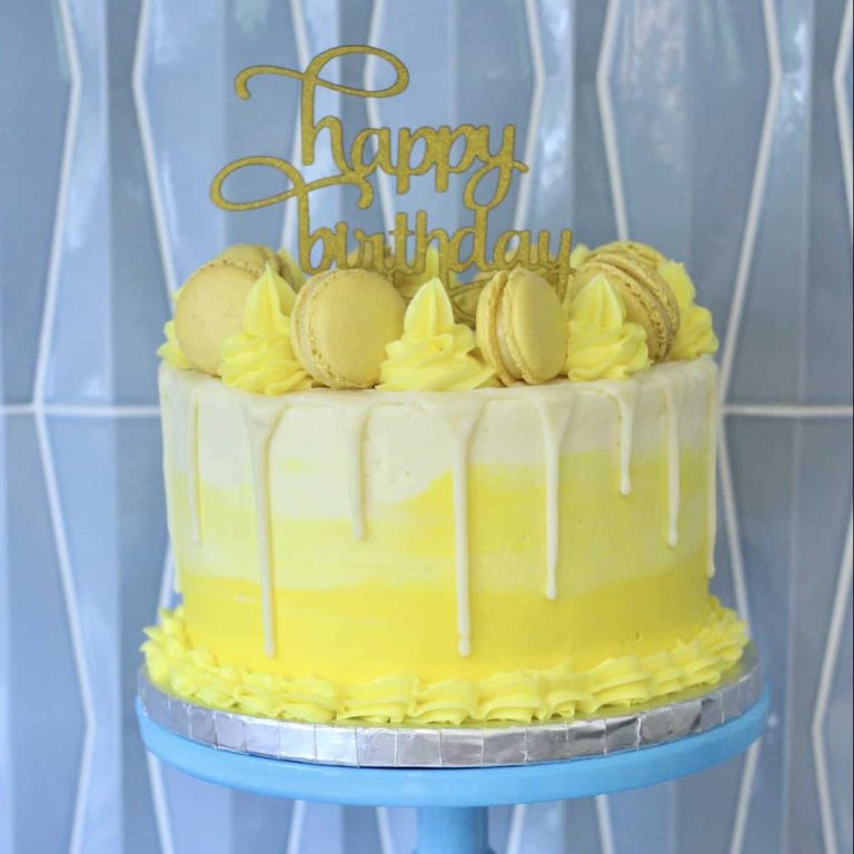 Meyer Lemon Layer Cake