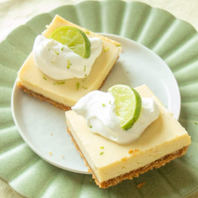 Key Lime Pie Bars with Graham Cracker Crust