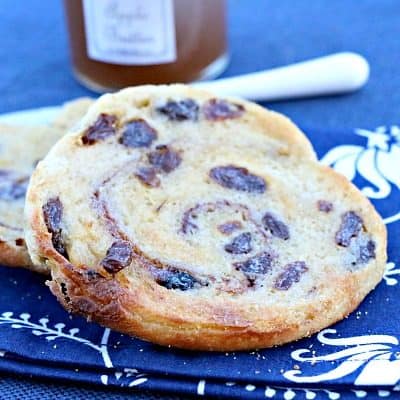 Cinnamon-Raisin English Muffins