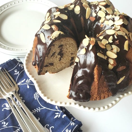 Banana-Walnut Chocolate Chunk Cake