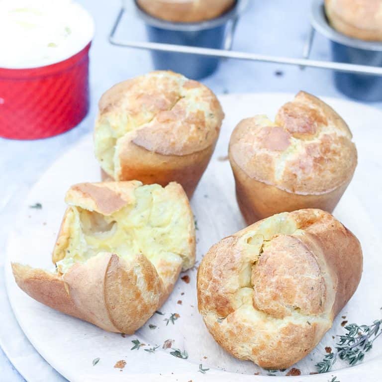 Easy Popovers with Lemon and Thyme