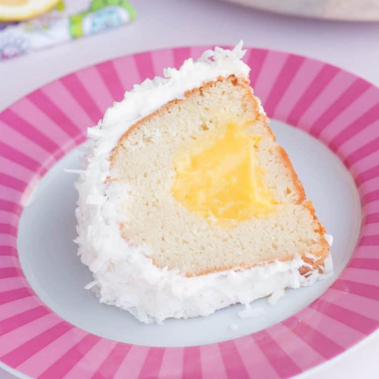 Coconut Lemon Bundt Cake