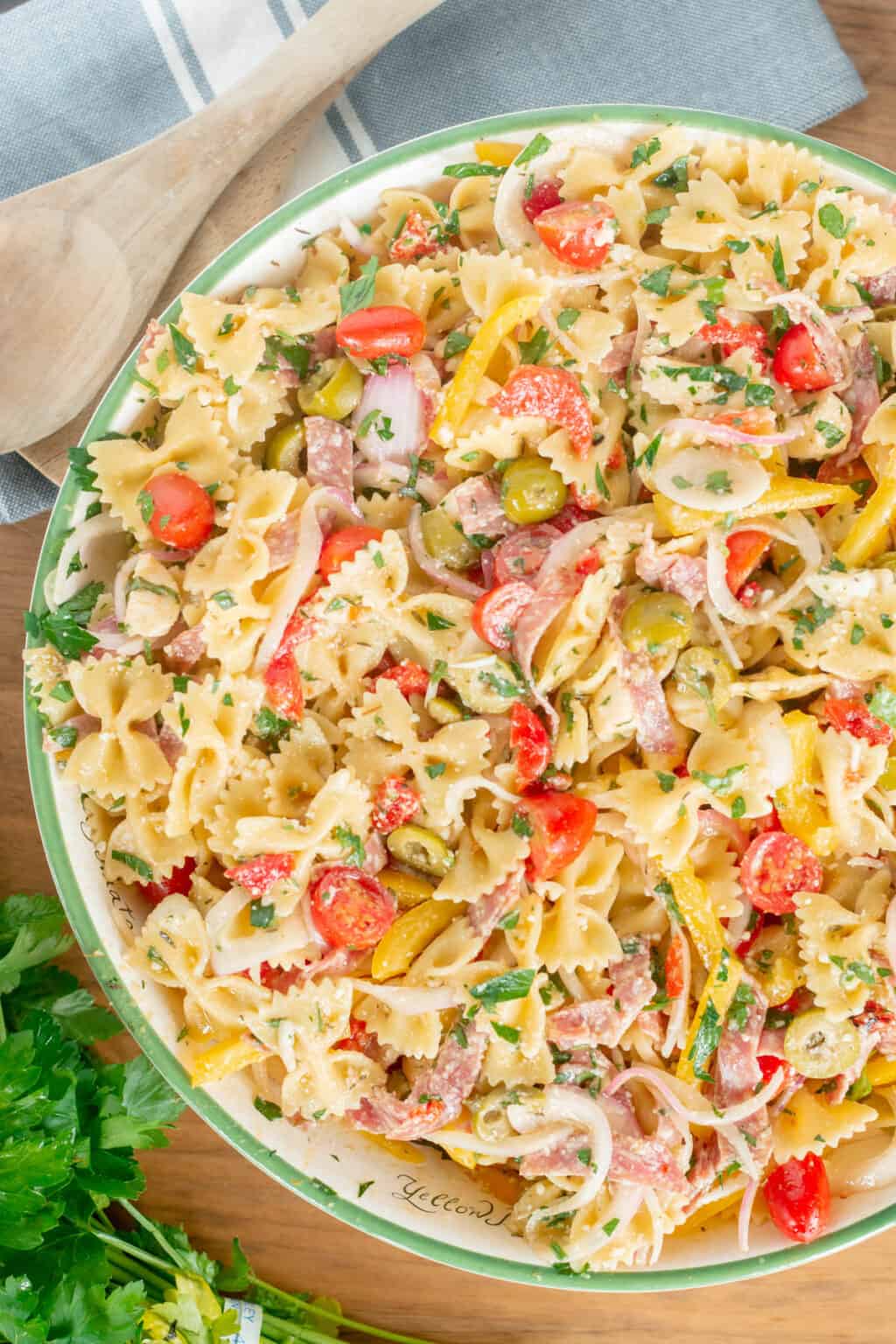 Italian Bow Tie Pasta Salad