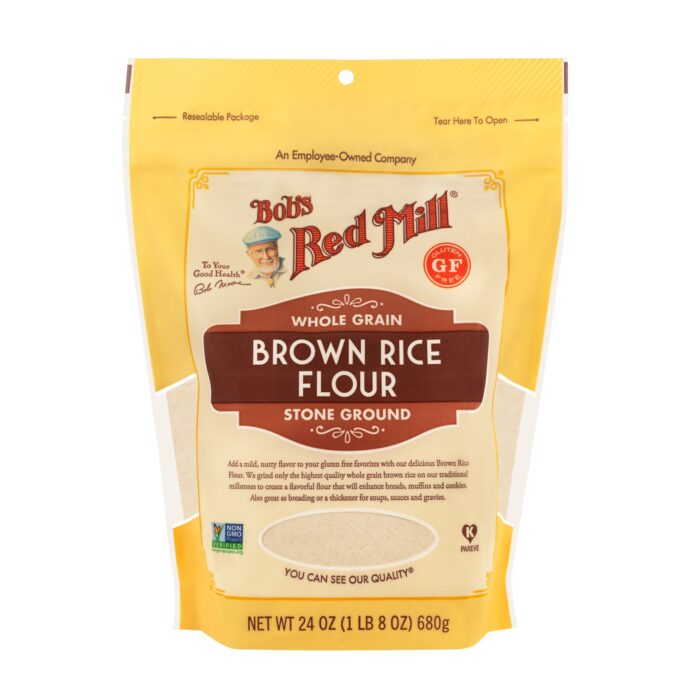 brown rice flour.