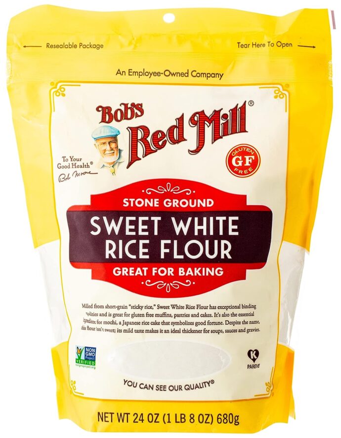 sweet rice flour.