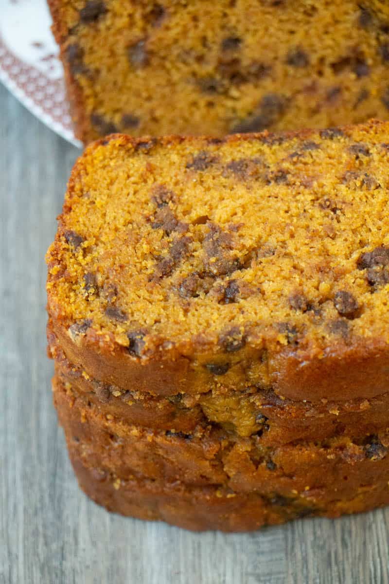 Pumpkin Chocolate Chip Loaf.